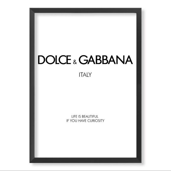 Set 3 RARE B&W Fashion Designer Quotes Gift Wall Fun Art Poster Print Picture - Picture 11 of 11